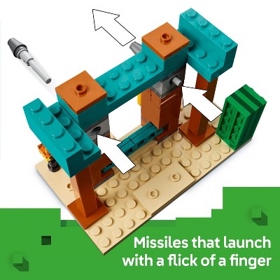 LEGO Minecraft The Illager Desert Patrol Toy Figures and Building Playset 21267
