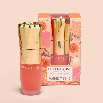 Winky Lux Cheeky Rose Liquid Blush - Darling - 0.21oz
