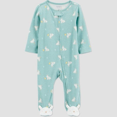Carter's Baby Girls' Sweet Bunny Sleep N' Play Newborn