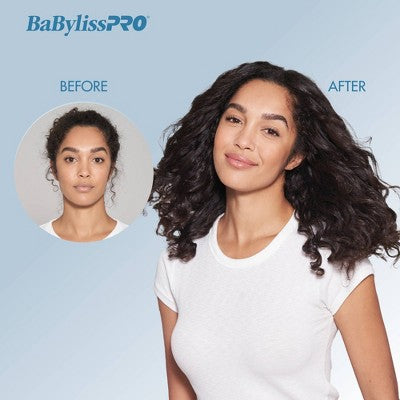BaBylissPRO Nano Titanium Extended Barrel Curling Iron - Blue - 1"