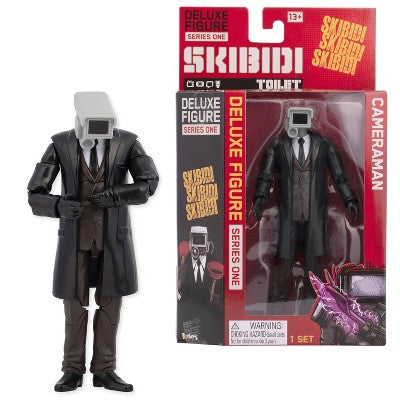 Skibidi Toilet Cameraman 6" Action Figure