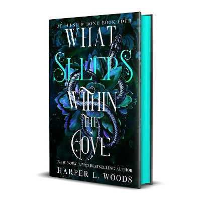 What Sleeps Within the Cove - (Of Flesh & Bone) by Harper L Woods (Hardcover)