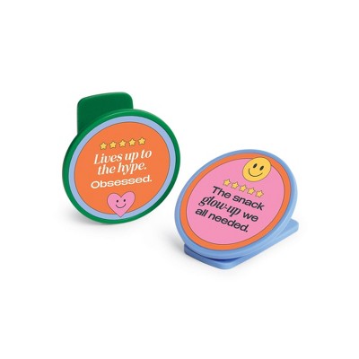 Fred & Friends 4pk Luckyoo Giving Fresh Bag Clips