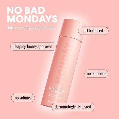 MONDAY Sleek Hold Hairsprays - 10oz