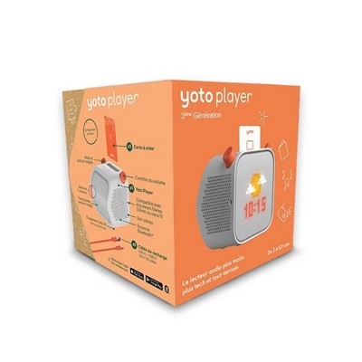 Yoto Player (3rd Generation) Audio Player: Educational Learning System for Preschool to 5th Grade, Includes USB Cable & Parent Guide