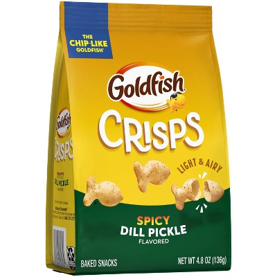 Goldfish Spicy Dill Pickle Crisps - 4.8oz