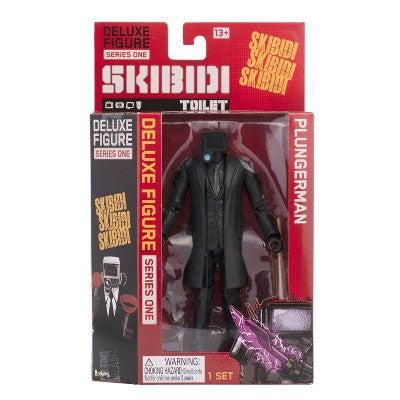 Skibidi Toilet Plungerman 6" Action Figure