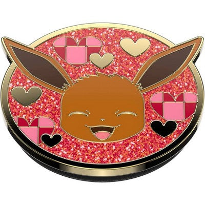 PopSockets Pokemon Cell Phone Grip & Stand - Eevee Enamel Hearts