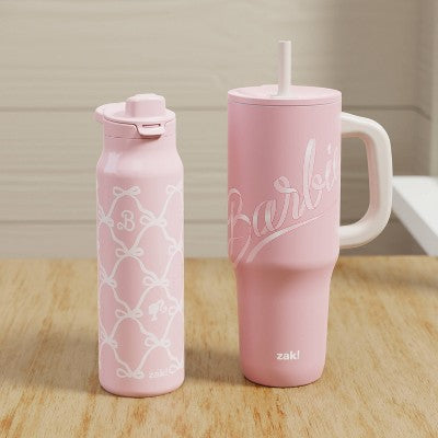 Zak Designs 40oz Barbie Stainless Steel Vacuum Insulated Tumbler