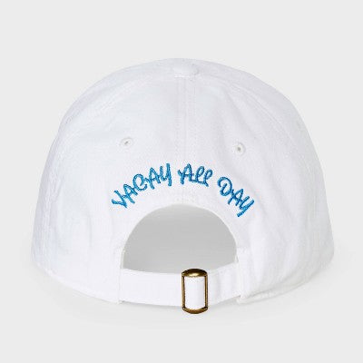 Men's Fish Baseball Hat - Goodfellow & Co Off-White: Adjustable Cotton Twill, Solid Pattern