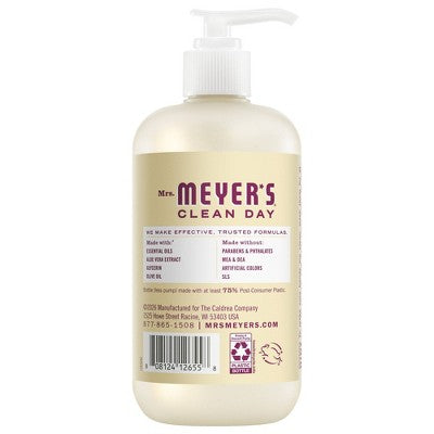 Mrs. Meyer's Clean Day Liquid Hand Soap - Vanilla - 12.5 fl oz