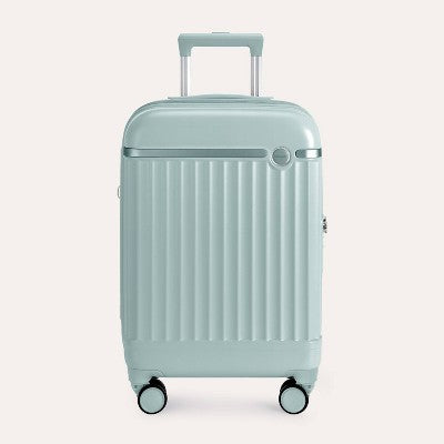 Bagsmart Carry On Roamer Expandable 20" Carry On Luggage Suitcase Dark Sea Green
