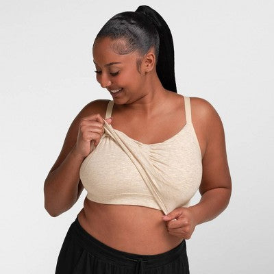Kindred Bravely Women's PumpingBra - Oatmeal XXL