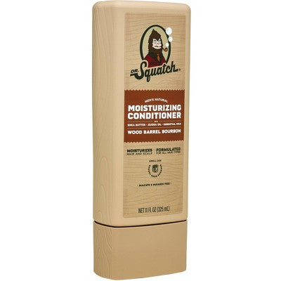 DR. SQUATCH Men's Natural Conditioner - Wood Barrel Bourbon - 11 fl oz