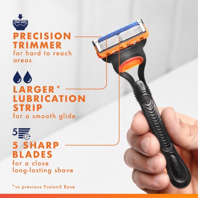 Gillette Fusion5 Value Pack Razor - Handle + 5 Blade Refills