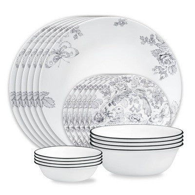 Corelle 16pc Francheska Dinnerware Set (LOCAL PICKUP ONLY)