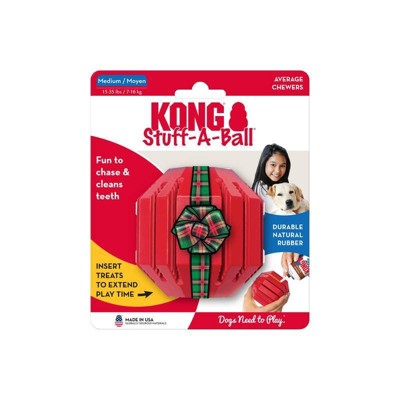 KONG Rubber Stuff-A-Ball Dog Toy