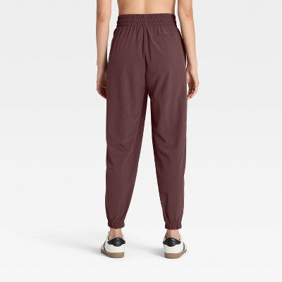 Women's Active Light Mid-Rise Joggers - All In Motion Brown XXL