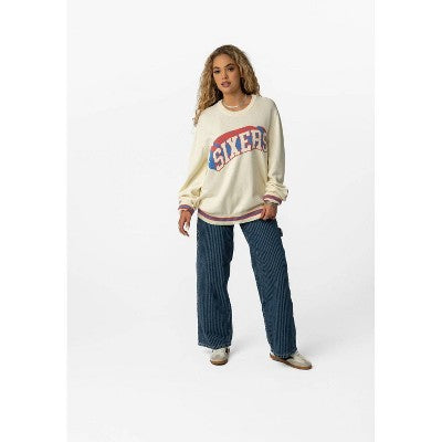 NBA Philadelphia 76ers Jacquard Sweater - L