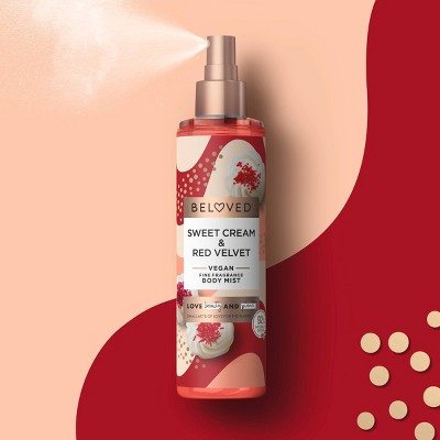 Beloved Sweet Cream & Red Velvet Body Mist 8oz
