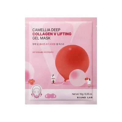 Round Lab Camellia Deep Collagen V Lifting Gel Mask: Brightening, Hydrating, Niacinamide, Normal Skin