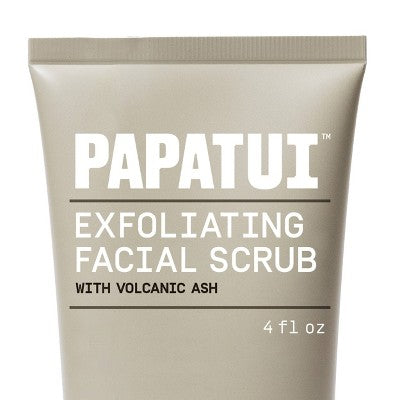 Papatui Men's Ageless Action Facial Exfoliating Scrub - Unscented - 4 oz