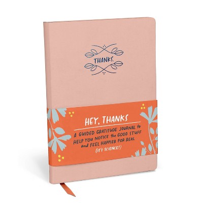 Guided Journal 6.3125"x8.375" Hey Thanks - Em & Friends