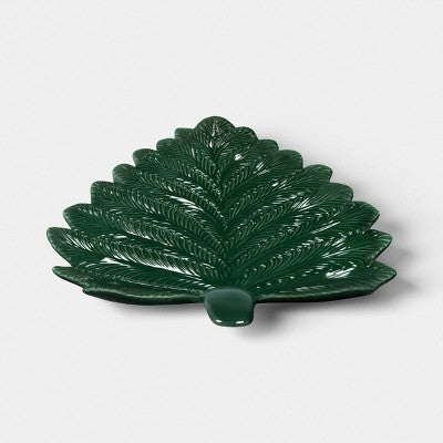 Stoneware Trees Figural Serving Platter - Threshold