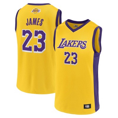 NBA Los Angeles Lakers Youth LeBron James Jersey - S