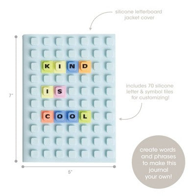 Pearhead Letterboard Journal Blue Letters