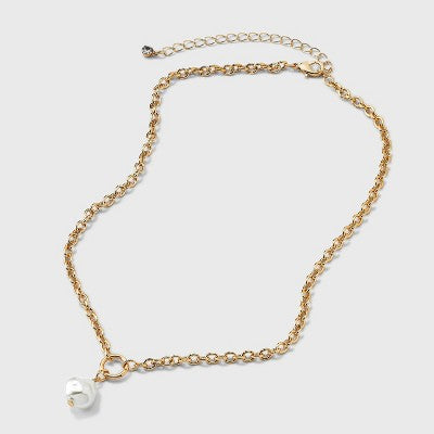Pearl Jewelry Gift Set 7pc - A New Day Multi/Gold