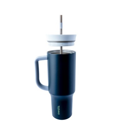 Owala 40oz Straw Stainless Steel Tumbler - Navy Nights: Insulated, Double-Wall, BPA-Free