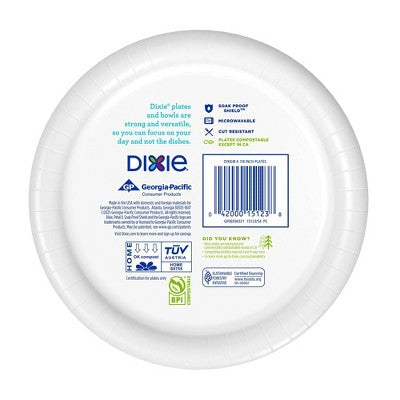 Dixie Everyday 6 7/8" Paper Plates - 50ct