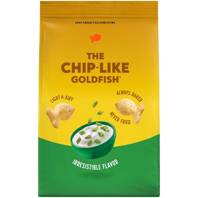 Goldfish Sour Cream & Onion Crisps - 4.8oz