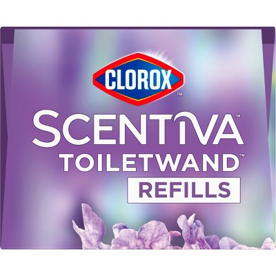 Clorox Scentiva Lavender & Jasmine ToiletWand Pad Cleaner Refills - 10ct