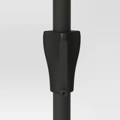 9' Round Solid Outdoor Patio Market Umbrella Lime Green with Black Pole - Threshold (LOCAL PICKUP ONLY)