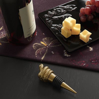2pk Snake Wine Stopper - Threshold