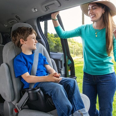 Evenflo GoTime No Back Booster Car Seat - Static Black