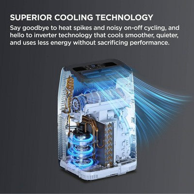 TCL 8k Dual Hose Inverter Portable AC 115V (LOCAL PICKUP ONLY)