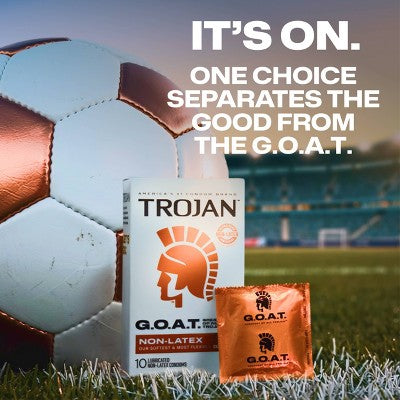 Trojan GOAT Non Latex Condoms - 10ct
