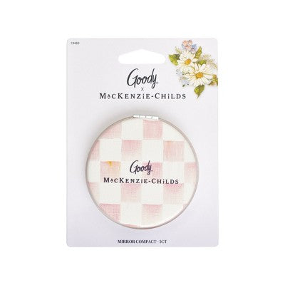 Goody x MacKenzie Childs Mirror Compact - Pink