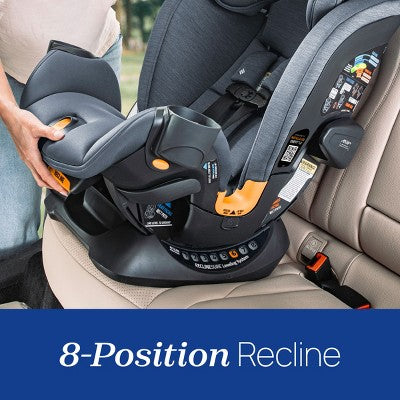 Chicco OneFit LX ClearTex All-in-One Convertible Car Seat - Smoke (LOCAL PICKUP ONLY)