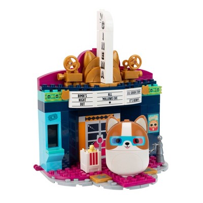 Squishmallows 2" Character & Set Assortment Small Building Set -Reginald At The Movies