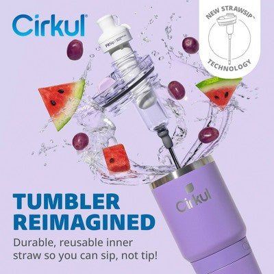 Cirkul Amethyst On-The-Go StrawSip Tumbler - 24oz