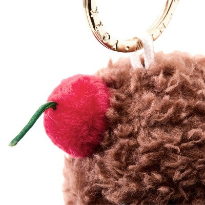 FAO Schwarz Toy Plush Keychain Ice Cream Cone
