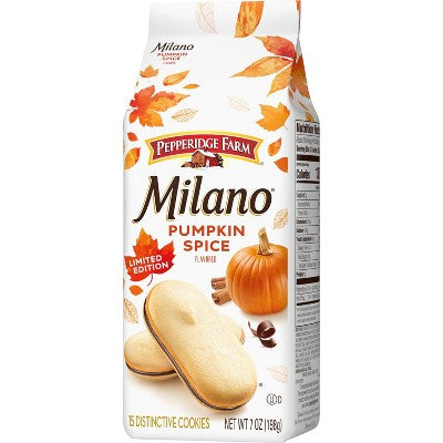 Pepperidge Farm Milano Pumpkin Spice Cookies - 7oz/15ct