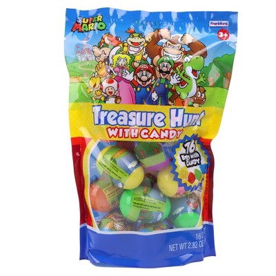 Super Mario Easter Treasure Egg Hunt - 16ct/2.82oz