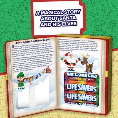 Life Savers Hard Christmas Candy Story Book - 6.84oz