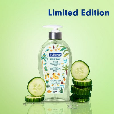 Softsoap Summer Seasonal Hand Soap - Cucumber - 11.25 fl oz