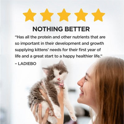 Purina Kitten Chow Nurture Kitten Muscle & Brain DevelopmentChicken Flavor Dry Cat Food - 6.3lbs